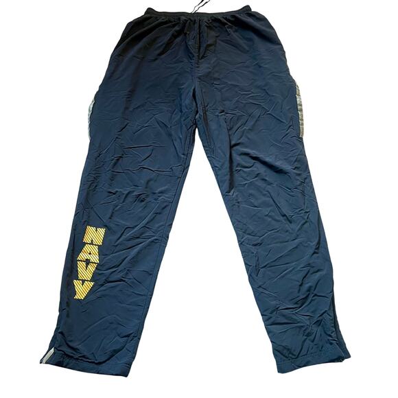 U.S. Navy PT Running Pants Men’s Size Medium Regular Blue Reflective Trousers - Picture 1 of 7